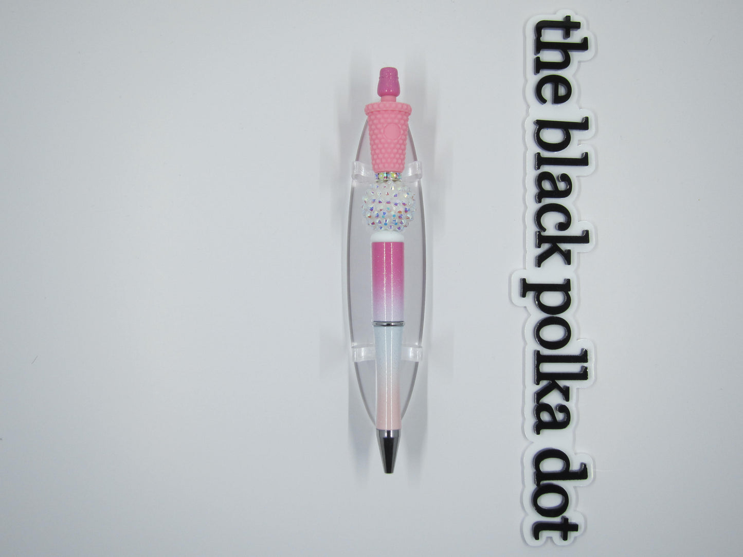 pink studded tumbler