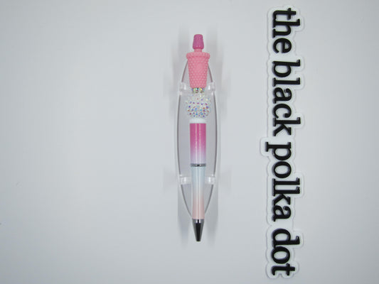 pink studded tumbler