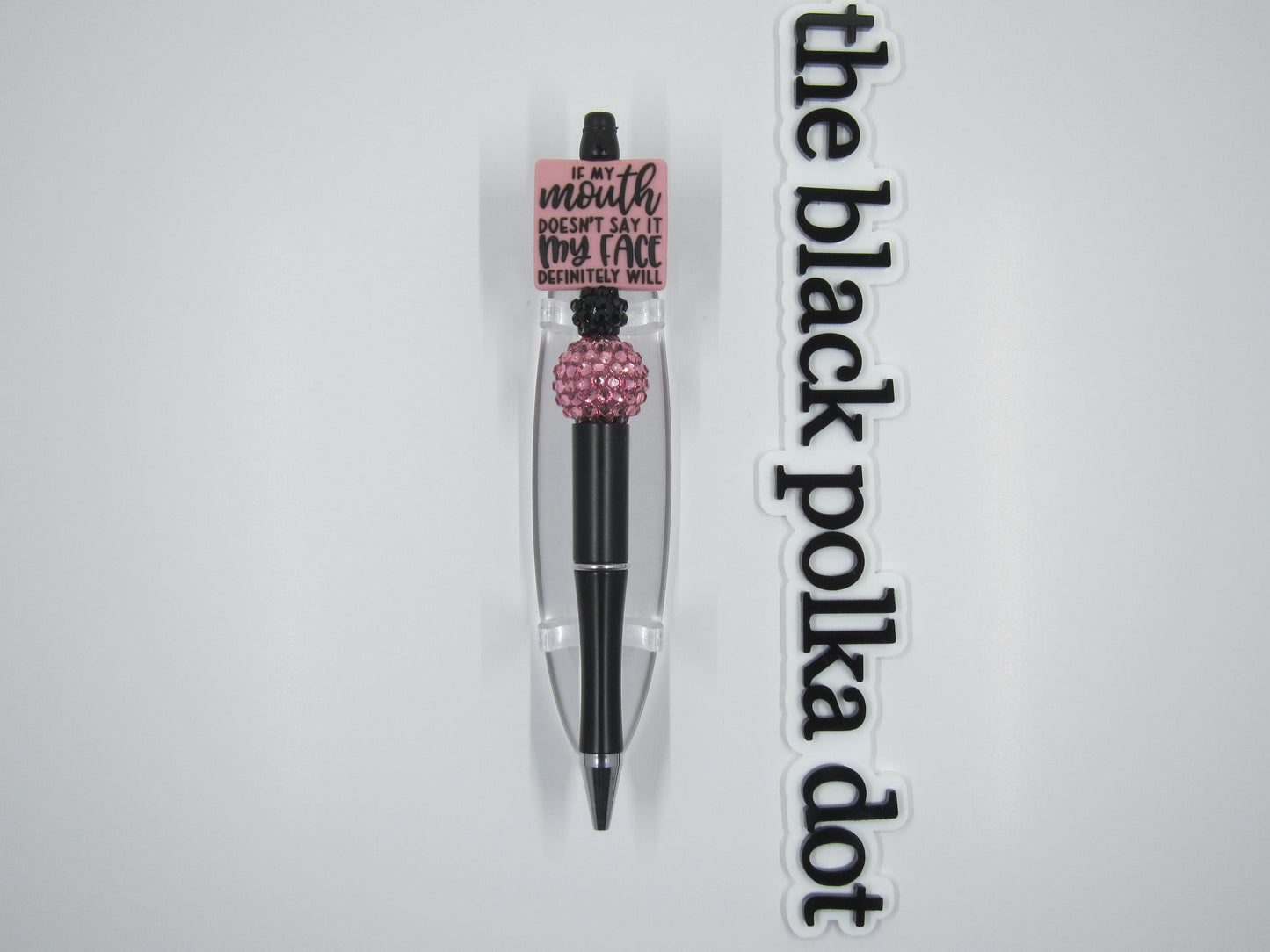 if my mouth doesn't say it my face will