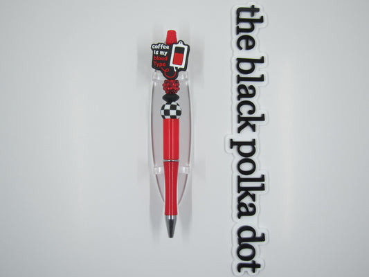 coffee is my blood type