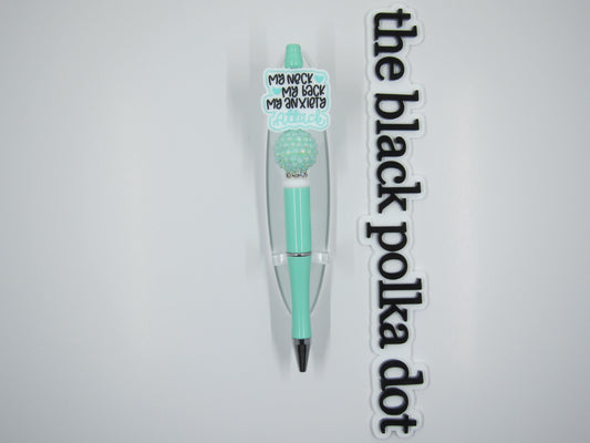 my neck my back my anxiety attack