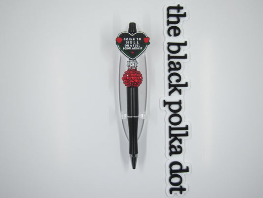 going to hell on a full scholarship