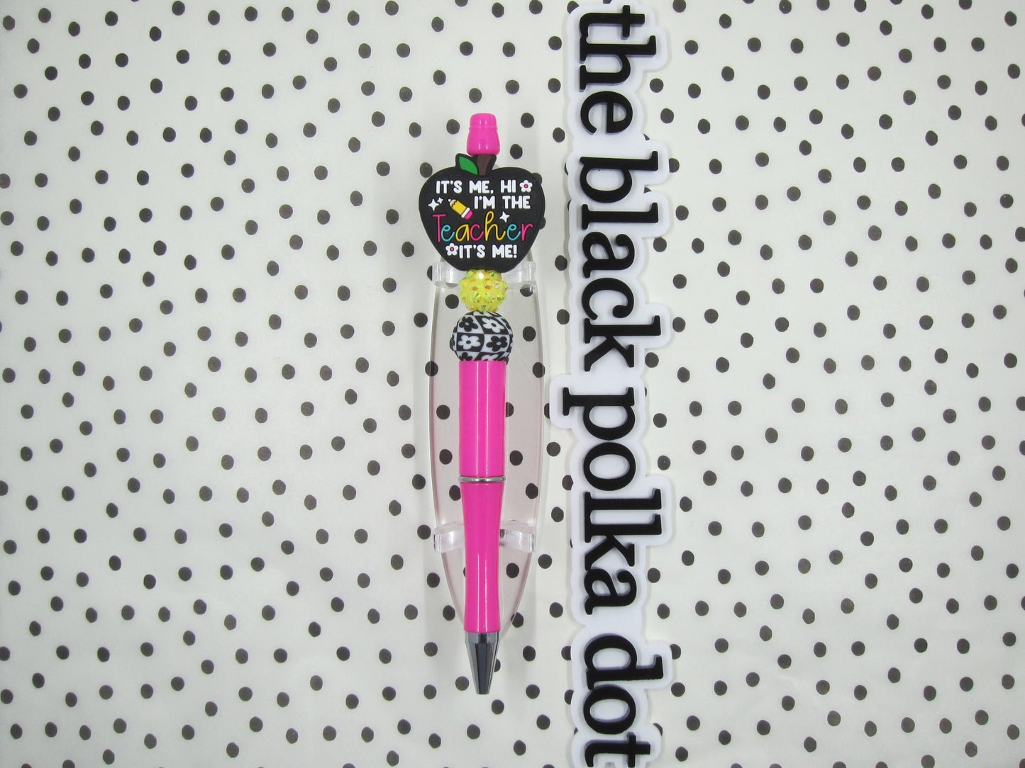 it's me, hi i'm the teacher it's me-black