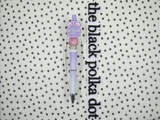 god's timing is perfect-lavender