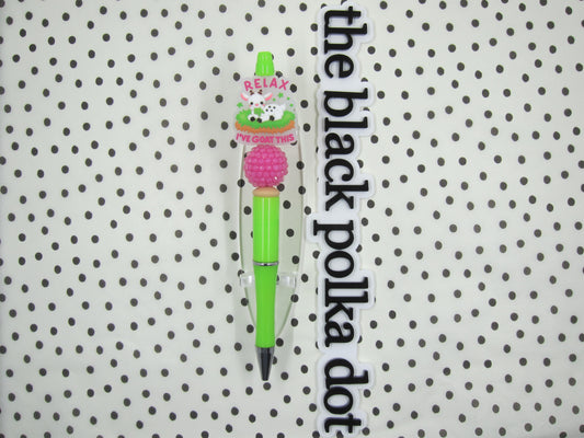 relax i've goat this